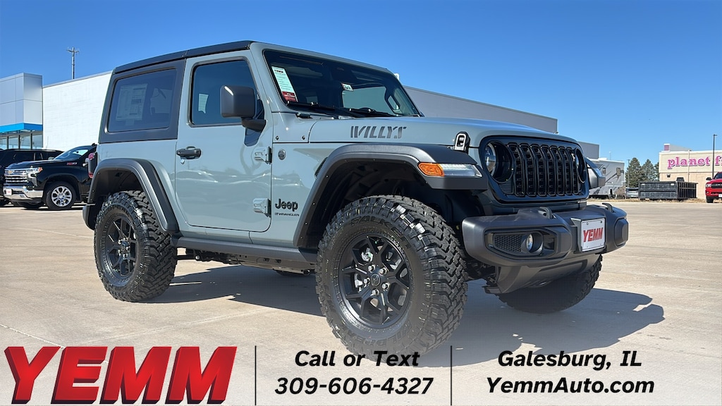 New 2026 Jeep Wrangler 2-DOOR WILLYS Sport Utility