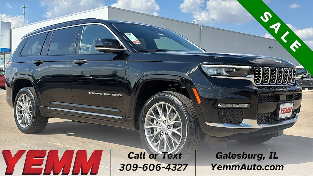 New 2025 Jeep Grand Cherokee L SUMMIT 4X4 Sport Utility