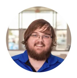 Staff member Dylan Sharer from ID_e97517