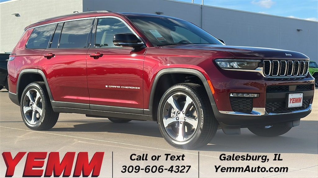 New 2025 Jeep Grand Cherokee L LIMITED 4X4 Sport Utility