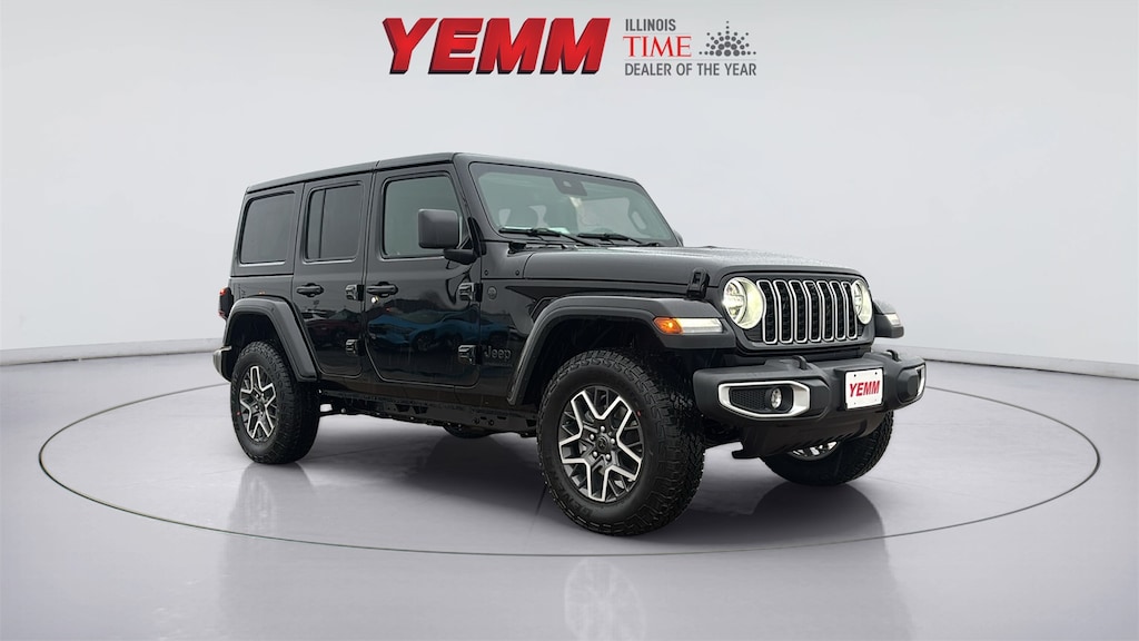 New 2025 Jeep Wrangler 4-DOOR SAHARA Sport Utility
