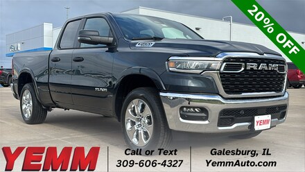2025 Ram 1500 BIG HORN QUAD CAB 4X4 6'4 BOX Pickup