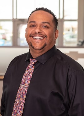 Staff member Tyrell Bell from ebe86e6b33c5