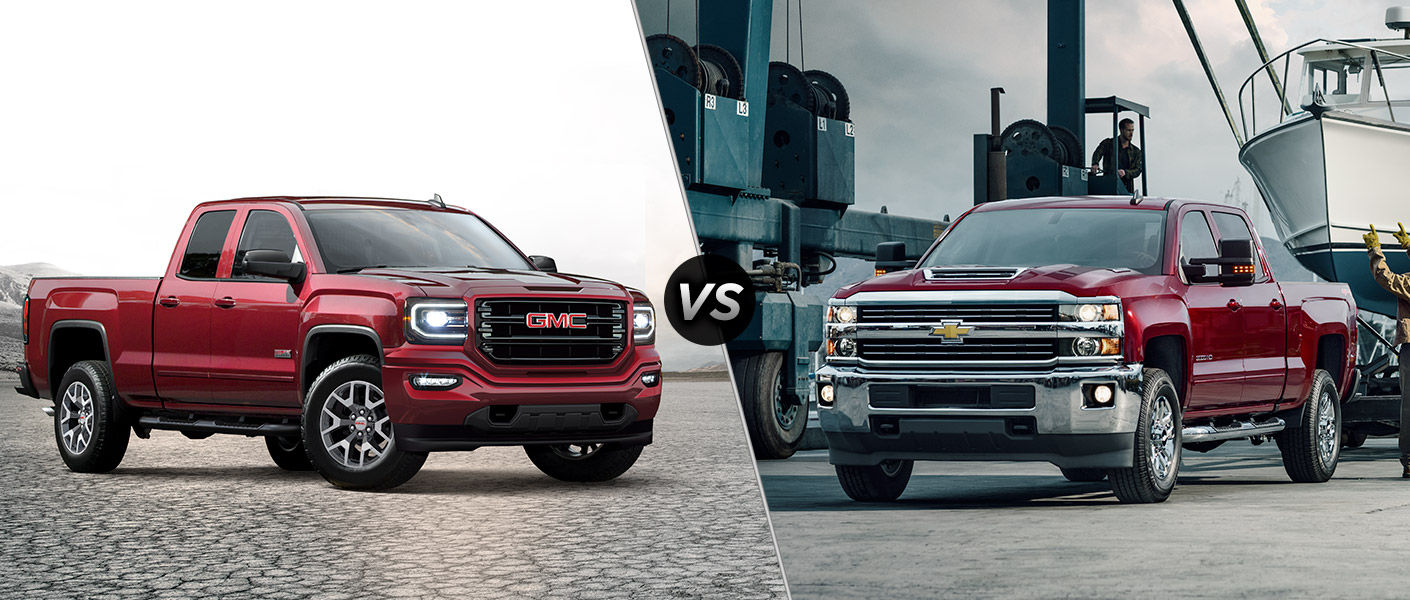 2017 GMC Sierra vs 2017 Chevy Silverado