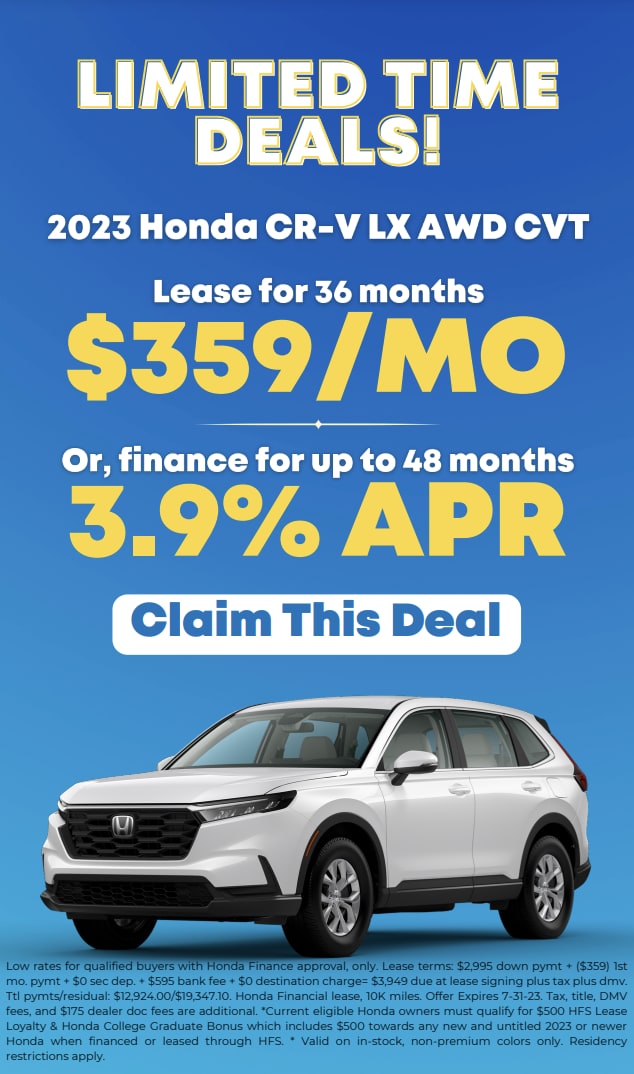 Shop Our Monthly New Car Lease Specials Yonkers Honda Near Mount Vernon