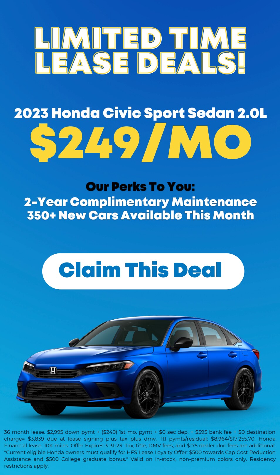 Shop Our Monthly New Car Lease Specials Yonkers Honda Near Mount Vernon