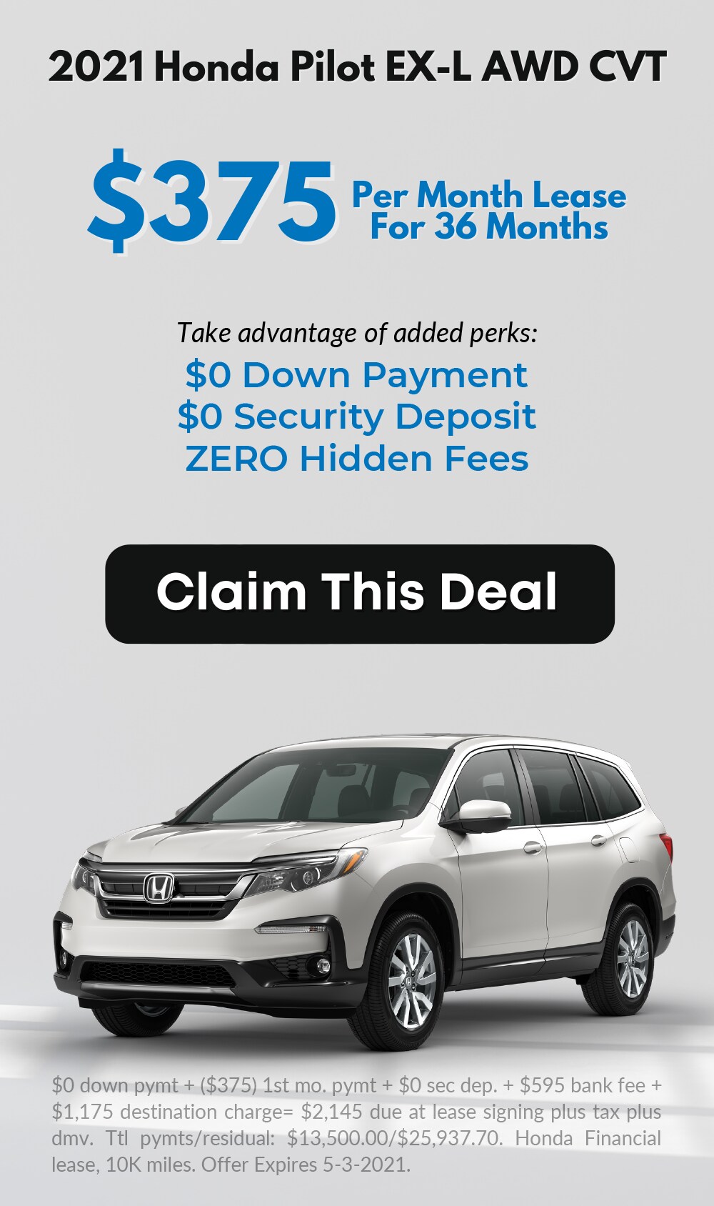 Unbeatable Honda Lease Specials at Yonkers Honda Yonkers Honda