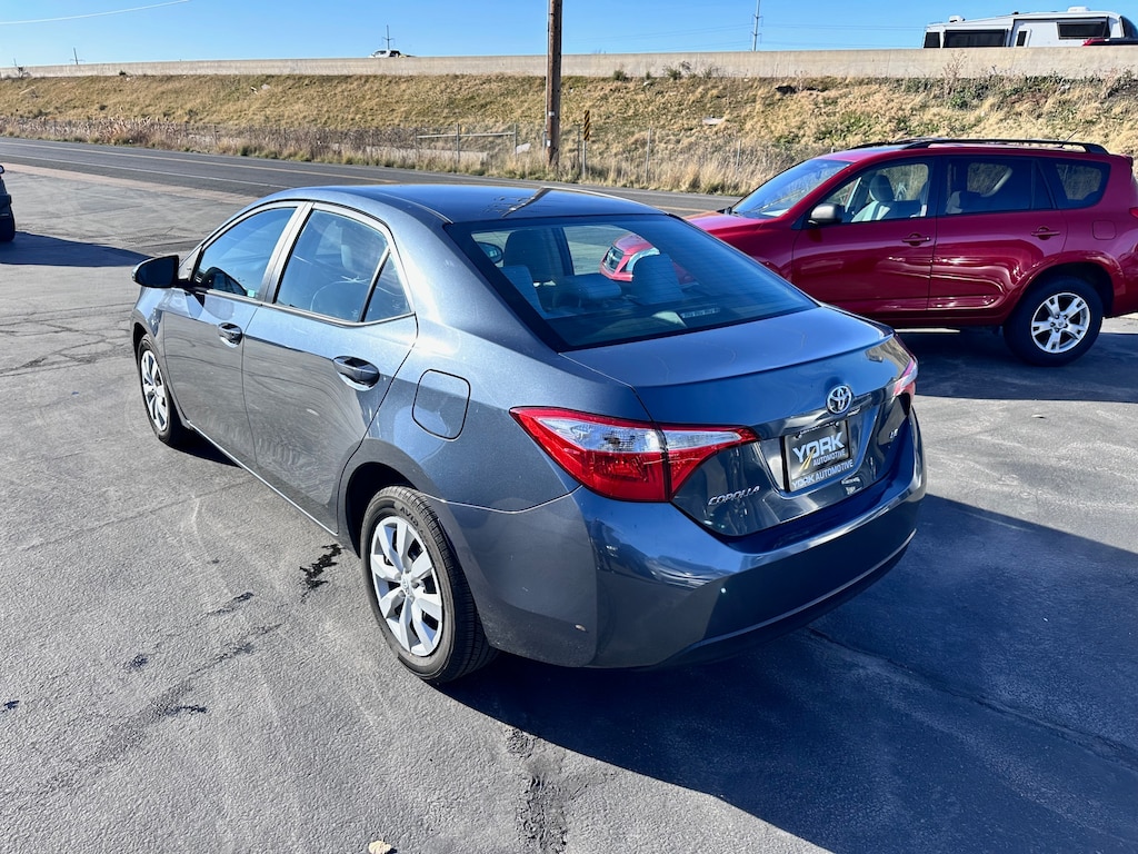 Used 2015 Toyota Corolla LE Sedan