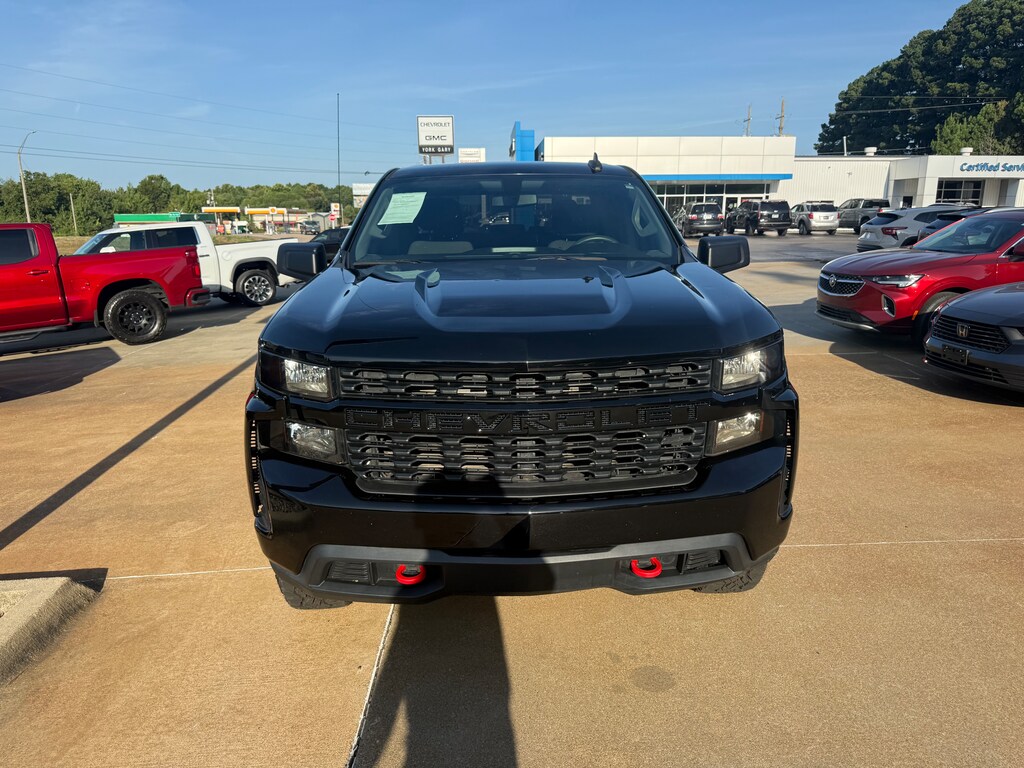 Used 2021 Chevrolet Silverado 1500 4WD Crew Cab Short Bed Custom Trail Boss