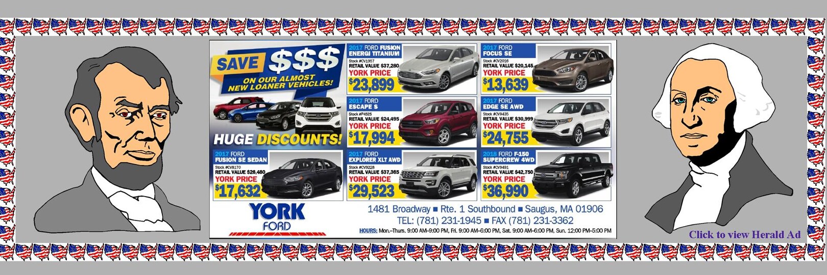 New 2017 2018 Amp Used Ford Dealer York Ford In Saugus Ma