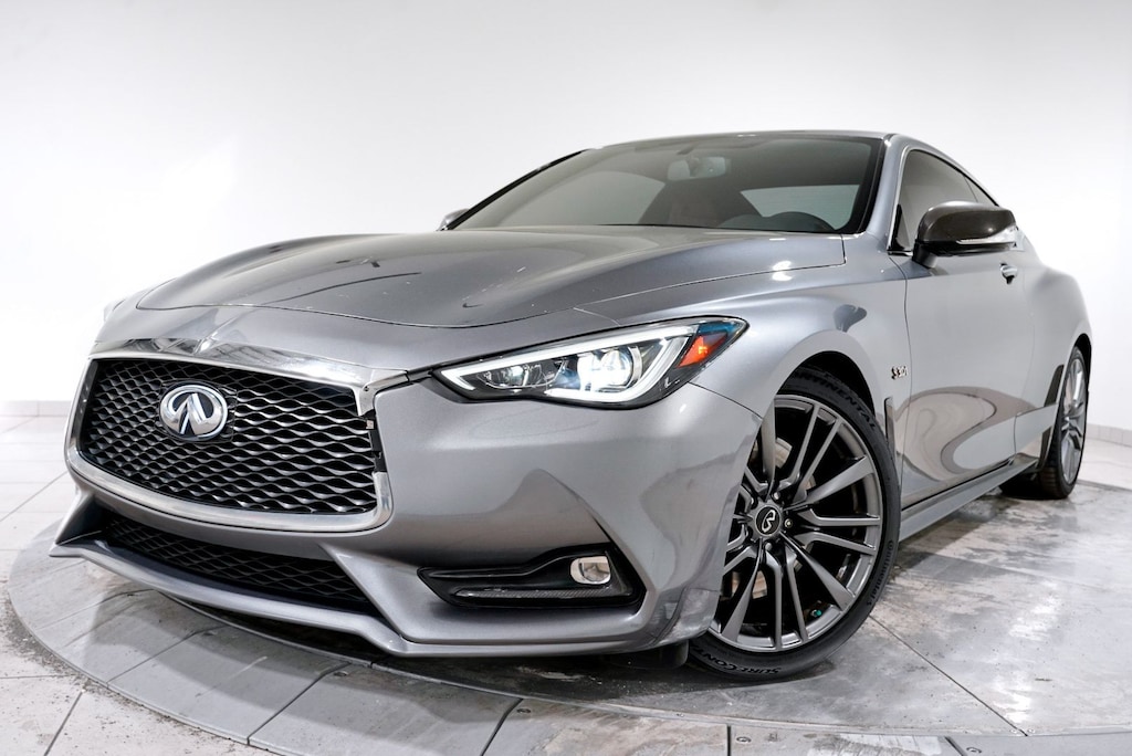 Used 2017 INFINITI Q60 3.0t Red Sport 400 Coupe