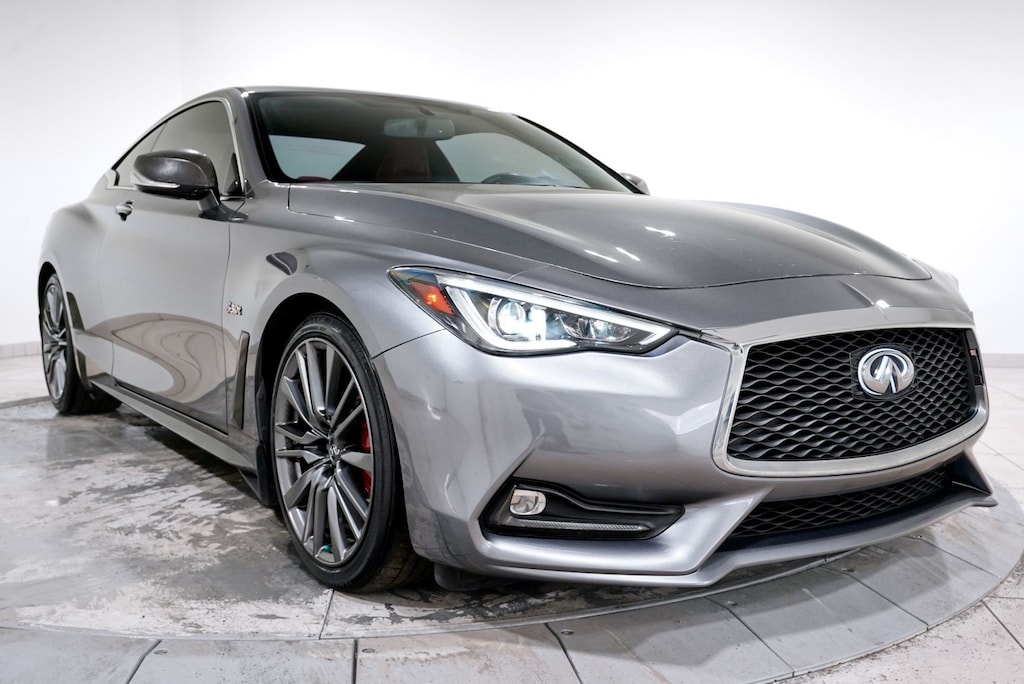 Used 2017 INFINITI Q60 3.0t Red Sport 400 Coupe