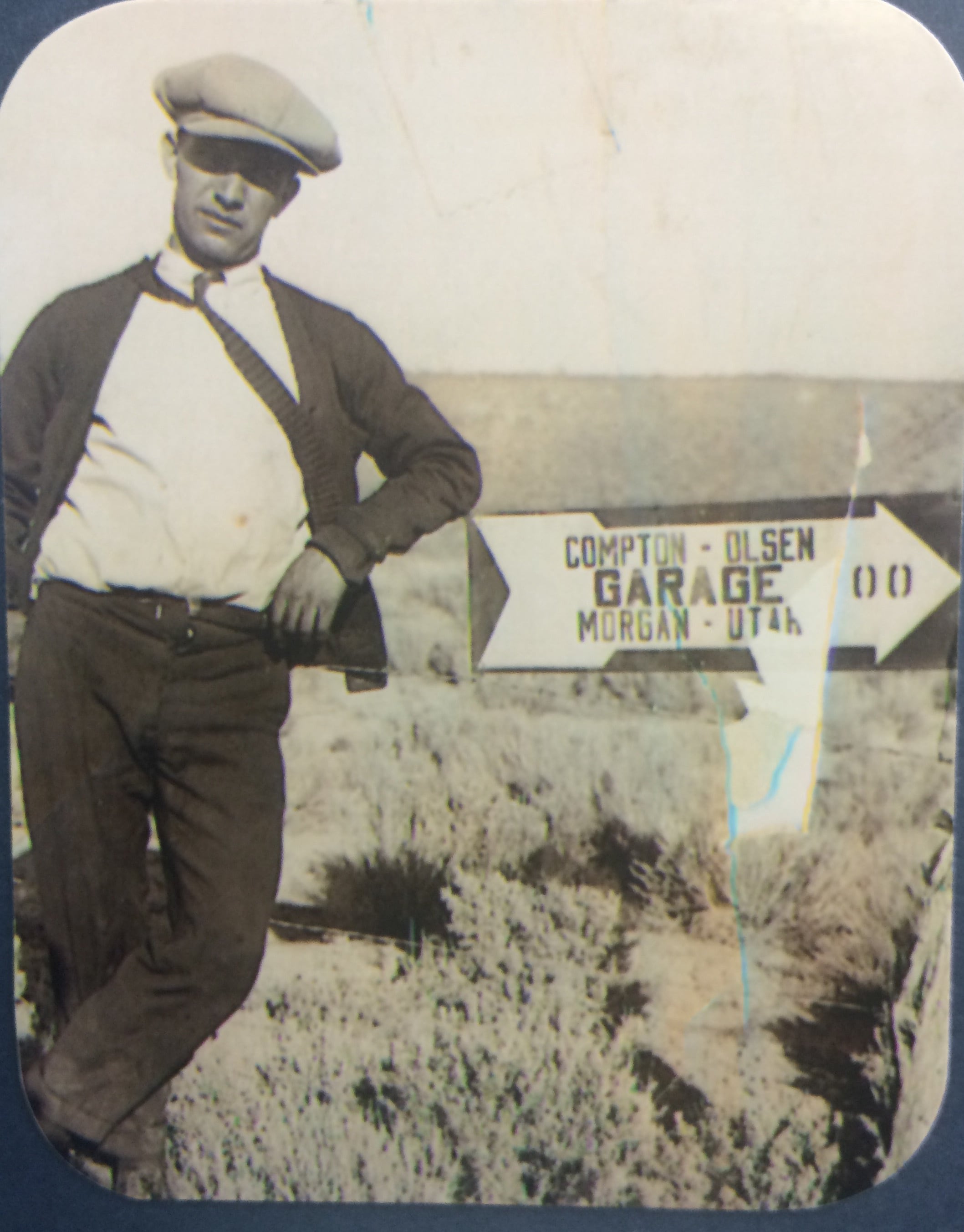  Seldon Jack Olsen in Morgan County in 1924.