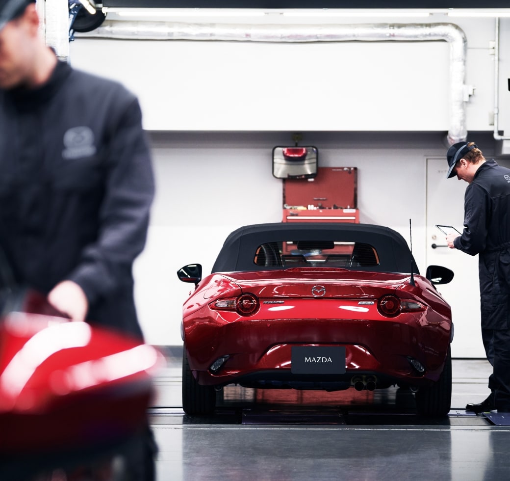 Mazda vehicle serviced at Young Mazda Missoula