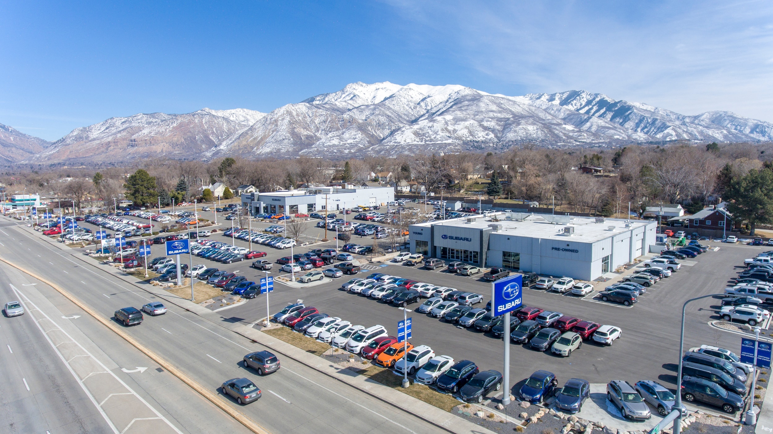 Old Subaru Dealership exterior