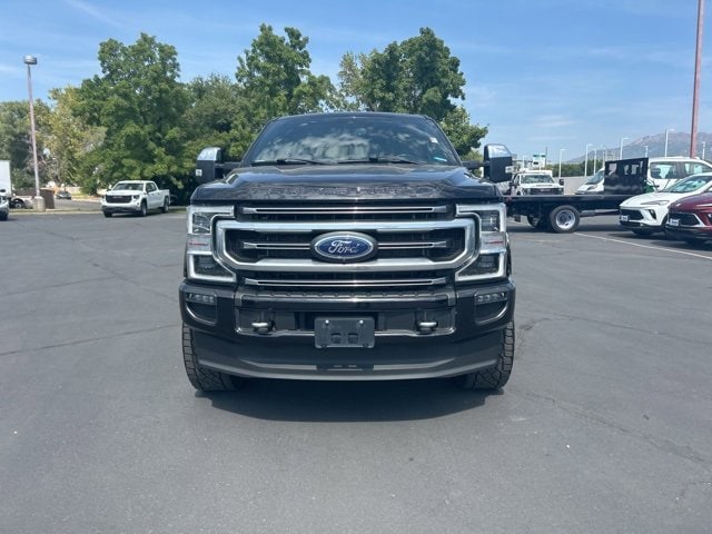 Used 2021 Ford F-350 Super Duty Platinum with VIN 1FT8W3BT3MEC27556 for sale in Layton, UT