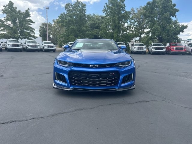 Used 2018 Chevrolet Camaro ZL1 with VIN 1G1FK1R61J0129554 for sale in Layton, UT