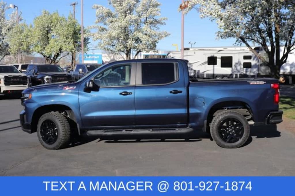 Used 2022 Chevrolet Silverado 1500 LTD LT Trail Boss Truck Crew Cab
