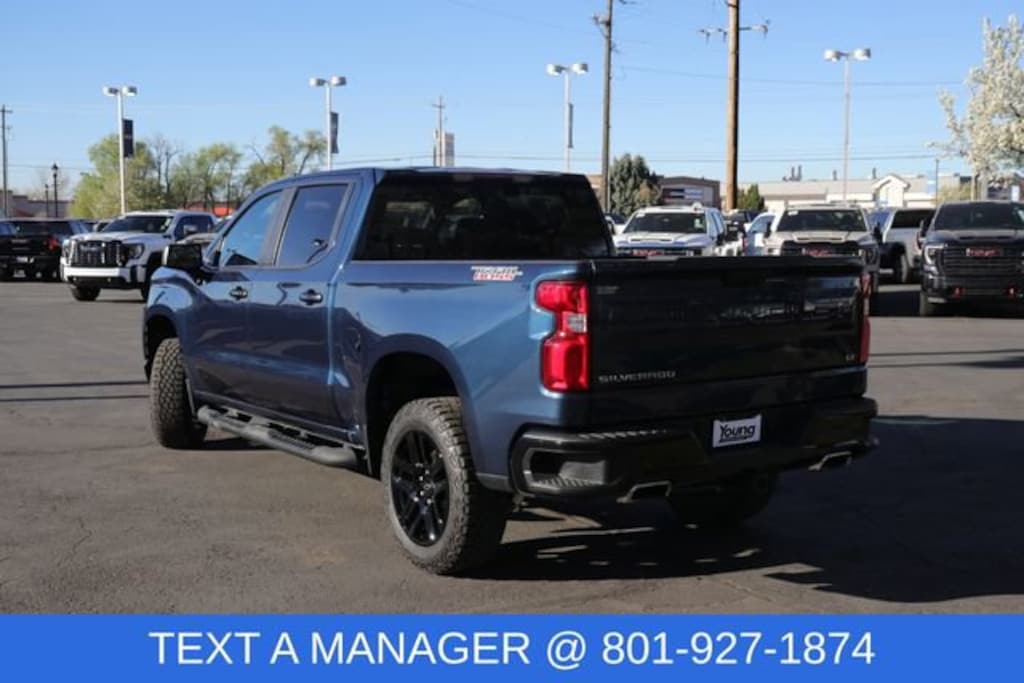 Used 2022 Chevrolet Silverado 1500 LTD LT Trail Boss Truck Crew Cab