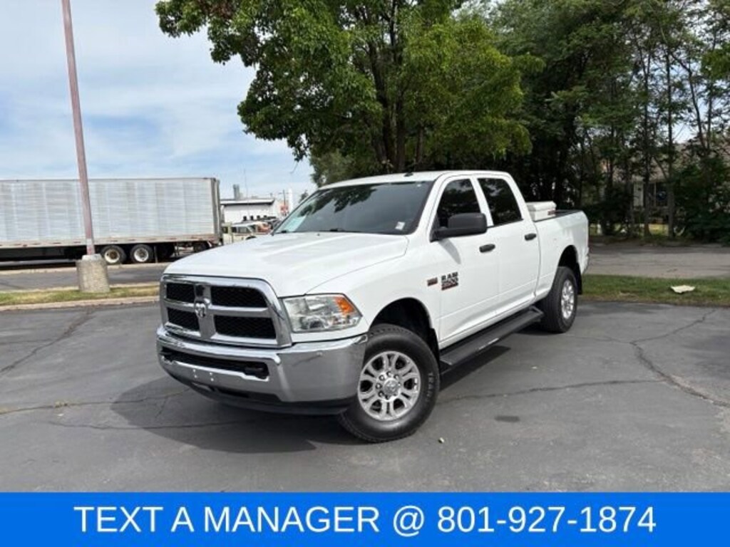 Used 2018 Ram 2500 Tradesman Crew Cab 4x4 64 Box Truck Crew Cab