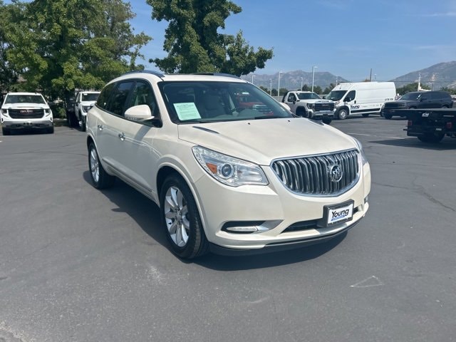 Used 2014 Buick Enclave Premium with VIN 5GAKVCKD5EJ257878 for sale in Layton, UT