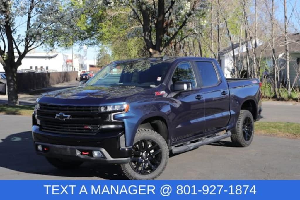 Used 2022 Chevrolet Silverado 1500 LTD LT Trail Boss Truck Crew Cab