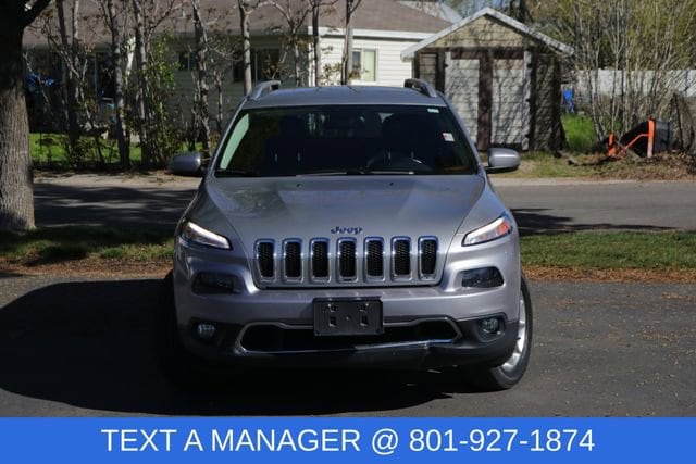 Used 2016 Jeep Cherokee Limited with VIN 1C4PJMDB3GW299182 for sale in Layton, UT