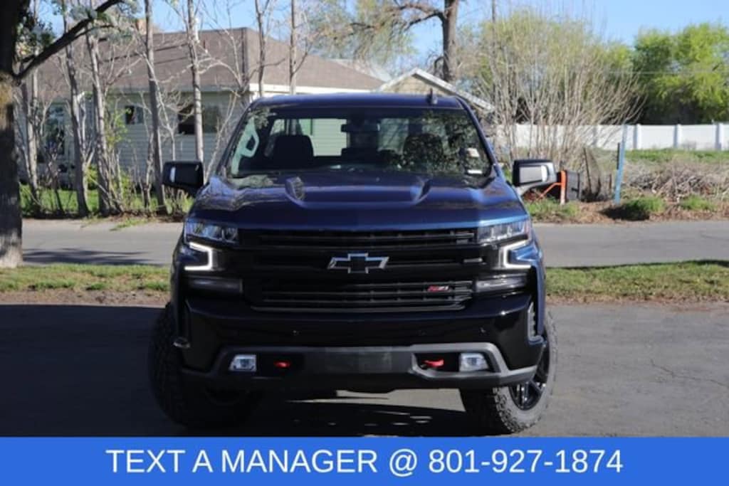 Used 2022 Chevrolet Silverado 1500 LTD LT Trail Boss Truck Crew Cab