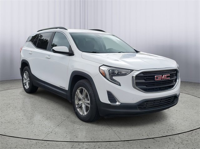 Used 2021 GMC Terrain SLE with VIN 3GKALMEV0ML371504 for sale in Owosso, MI