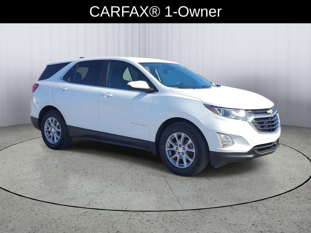 Used 2021 Chevrolet Equinox LT with VIN 3GNAXKEV0MS111945 for sale in Owosso, MI