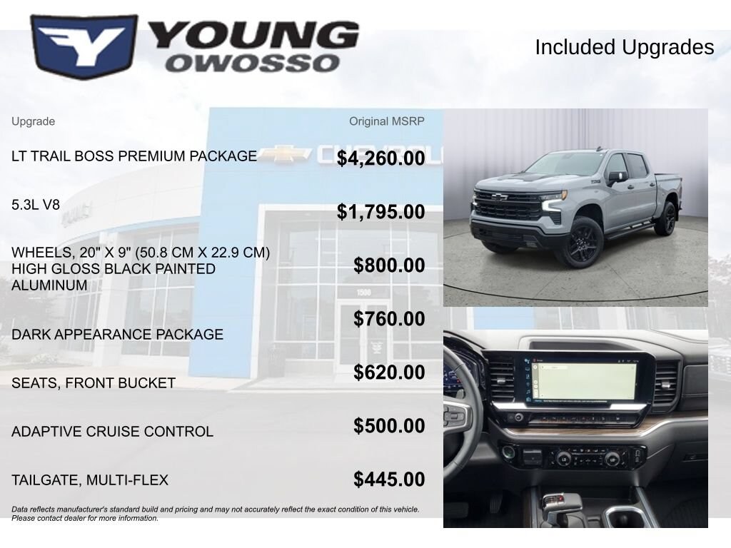 Used 2024 Chevrolet Silverado 1500 LT Trail Boss Truck Crew Cab