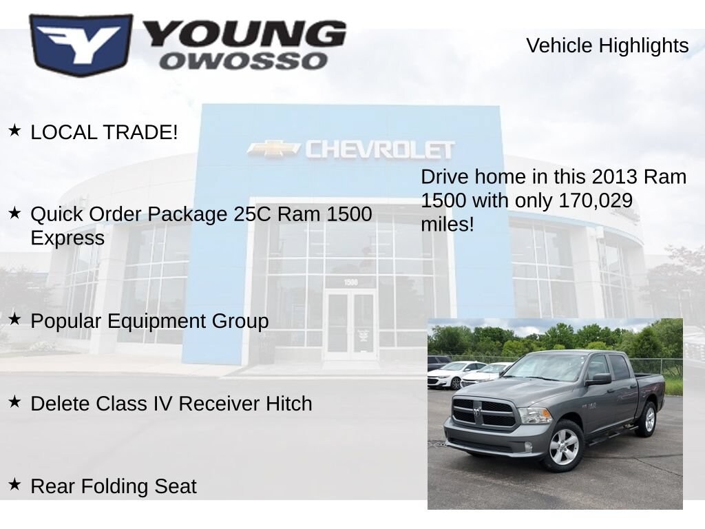 Used 2013 Ram 1500 Express Truck
