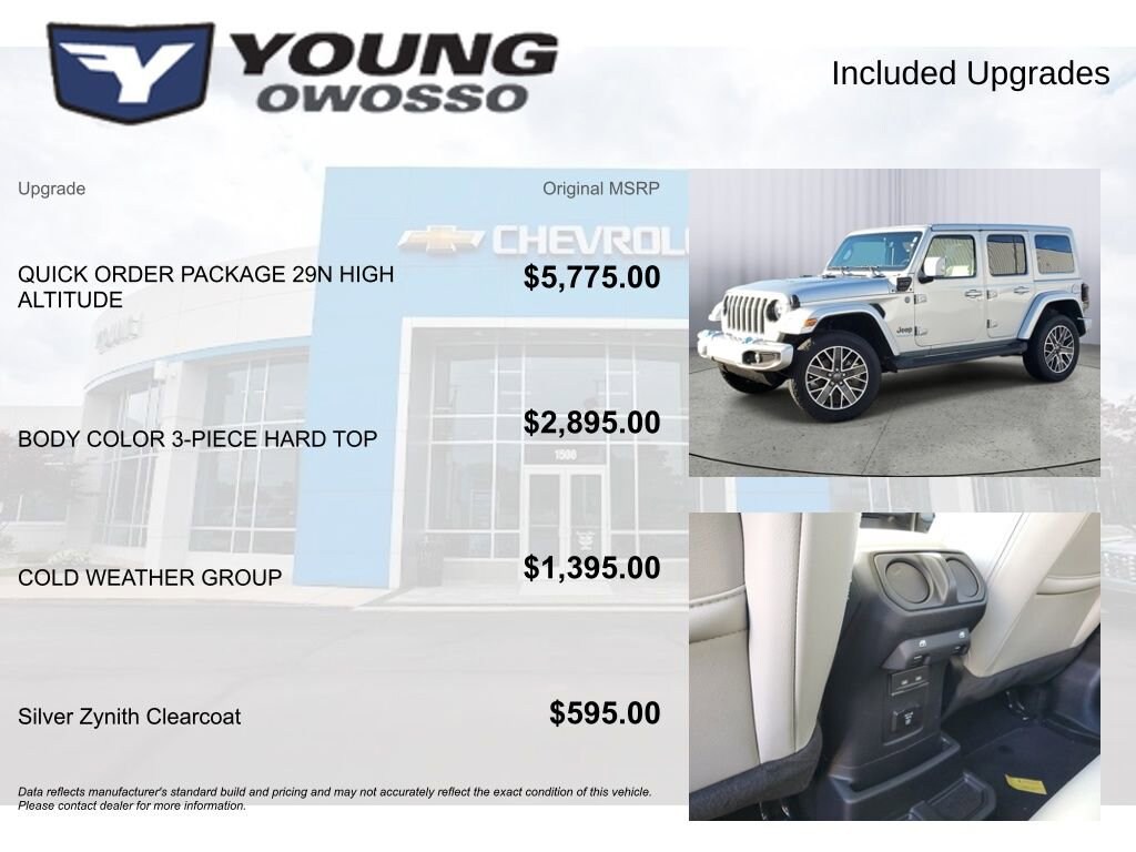 Used 2023 Jeep Wrangler 4xe Sahara High Altitude