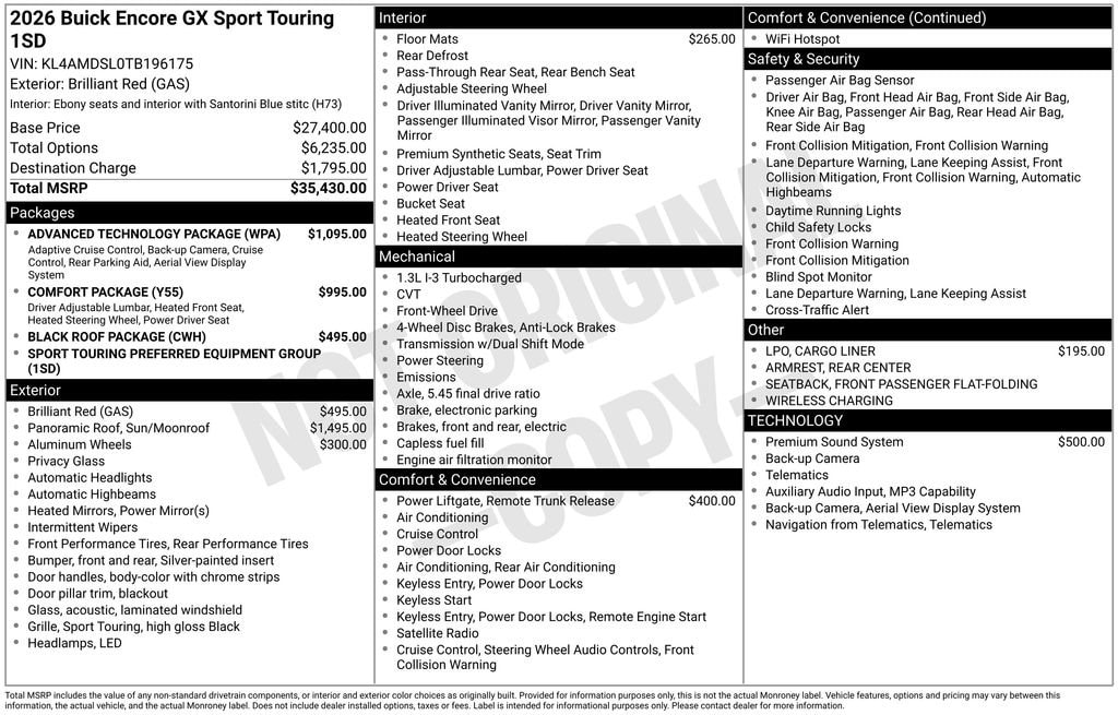 2026 Buick Encore GX Sport Touring - Photo 5