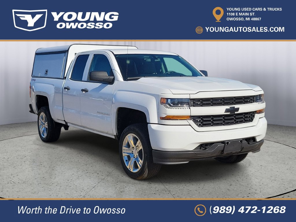 Used 2016 Chevrolet Silverado 1500 Custom with VIN 1GCVKPEC9GZ189331 for sale in Owosso, MI