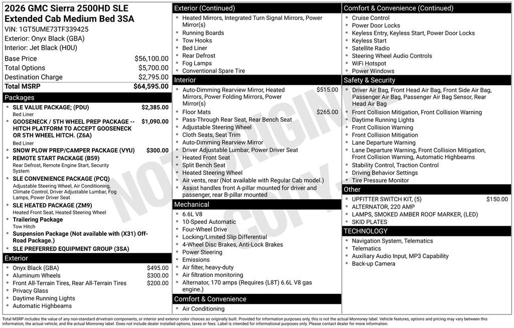 2026 GMC Sierra 2500HD SLE - Photo 5