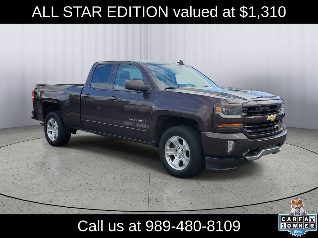 Used 2016 Chevrolet Silverado 1500 LT with VIN 1GCVKREC5GZ179388 for sale in Owosso, MI