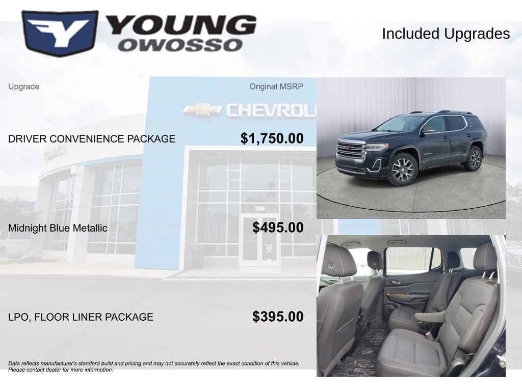 Used 2021 GMC Acadia SLE SUV