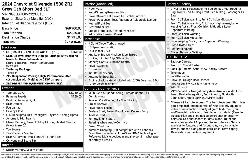 2024 Chevrolet Silverado 1500 ZR2 - Photo 36