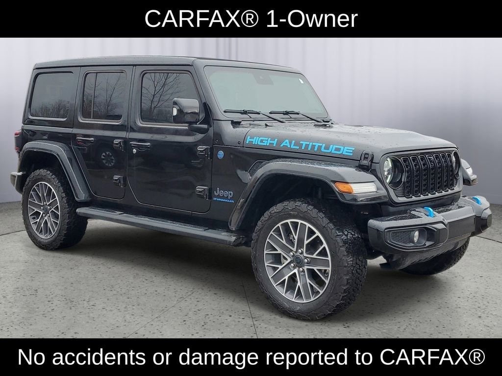 Used 2024 Jeep Wrangler 4xe High Altitude 4XE with VIN 1C4RJXU64RW173025 for sale in Owosso, MI