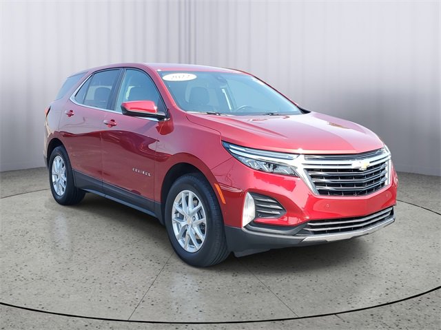 Used 2022 Chevrolet Equinox LT with VIN 3GNAXKEV2NL212741 for sale in Owosso, MI