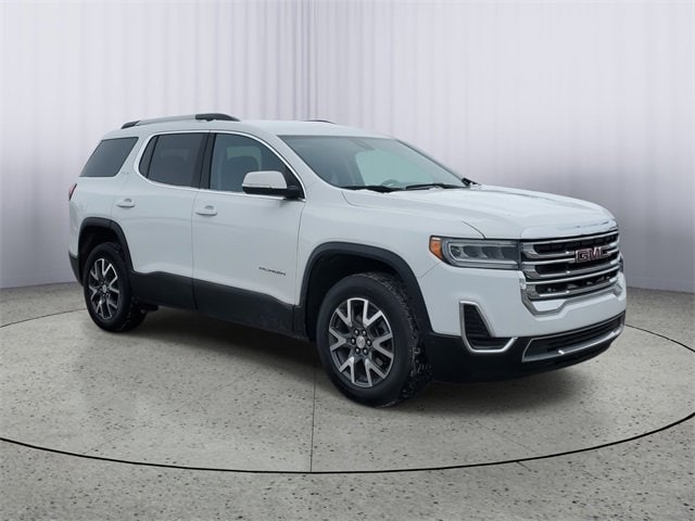 Used 2023 GMC Acadia SLE with VIN 1GKKNKL4XPZ260713 for sale in Owosso, MI