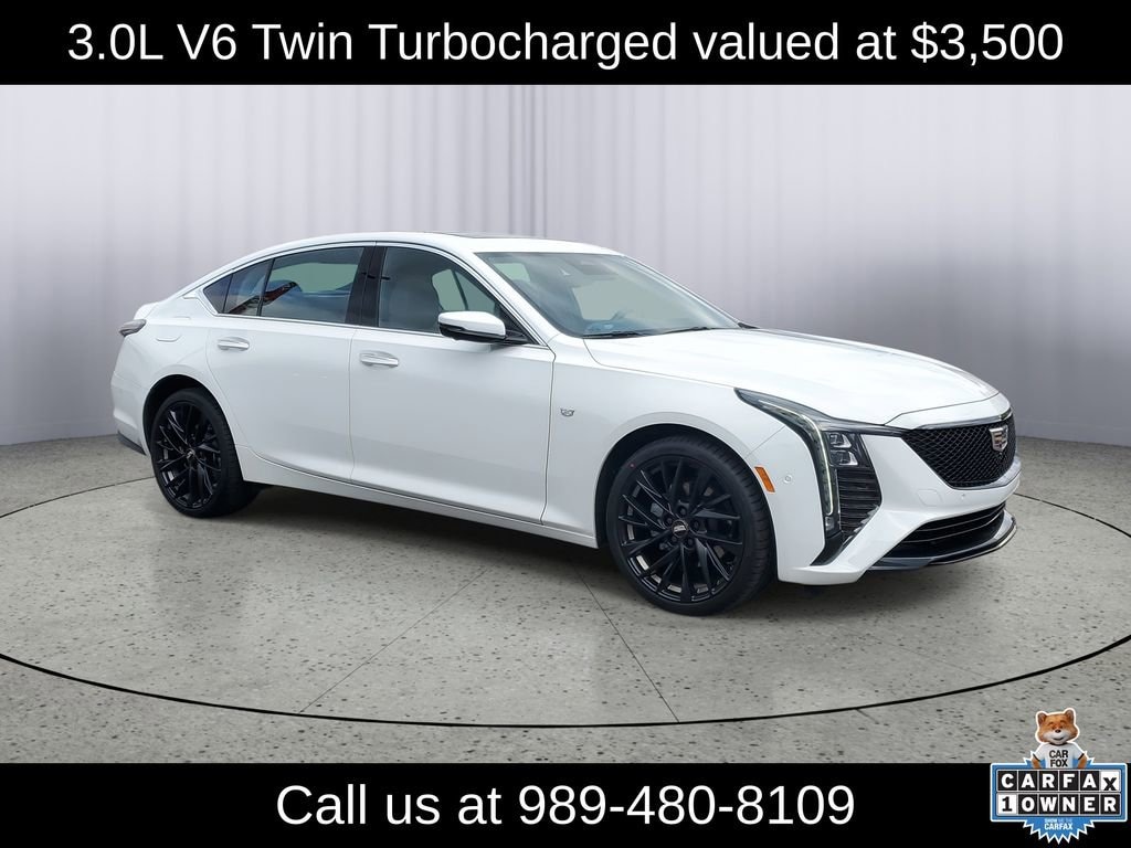 Certified 2025 CADILLAC CT5 Premium Luxury Car