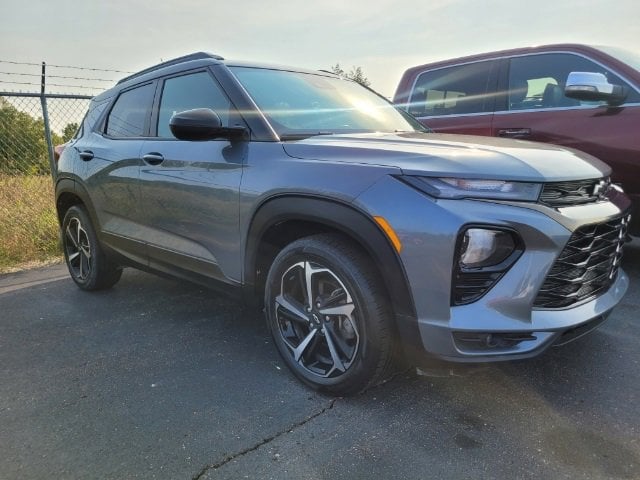 Used 2022 Chevrolet Trailblazer RS with VIN KL79MTSL8NB014872 for sale in Owosso, MI