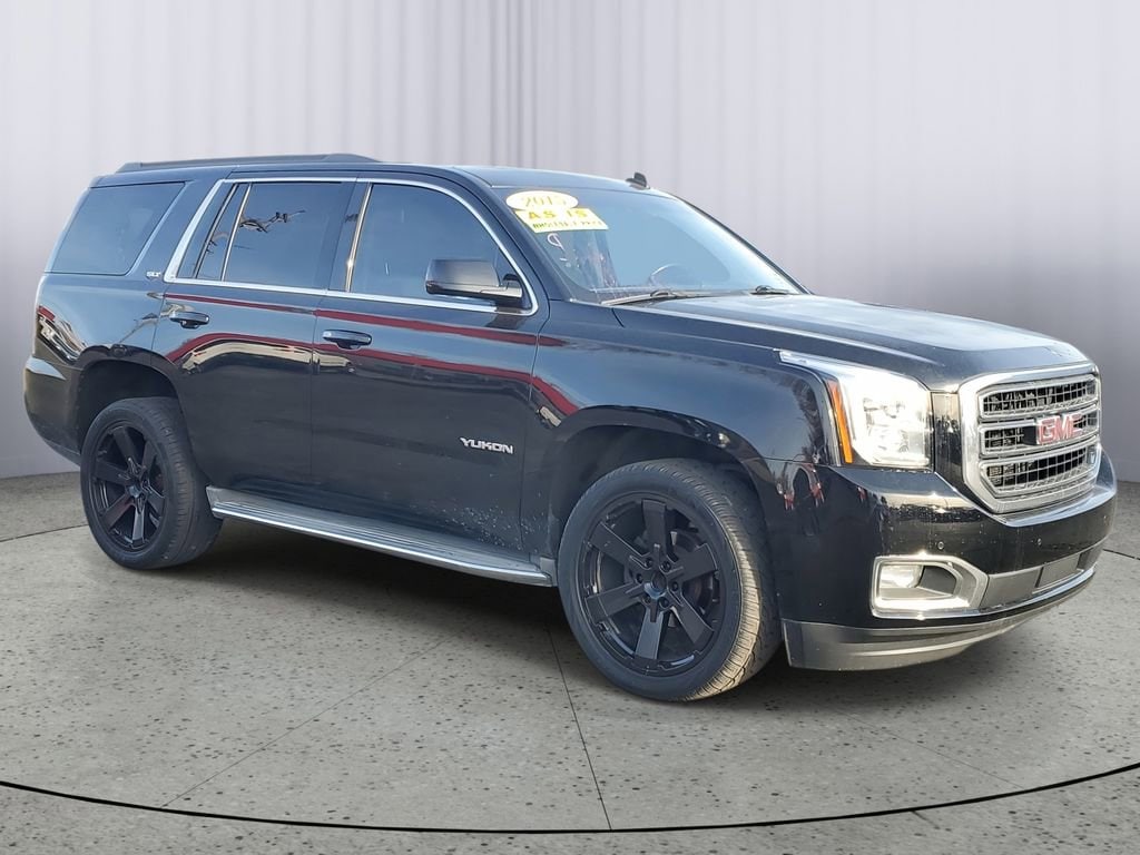 Used 2015 GMC Yukon SLT with VIN 1GKS2BKC2FR220660 for sale in Owosso, MI
