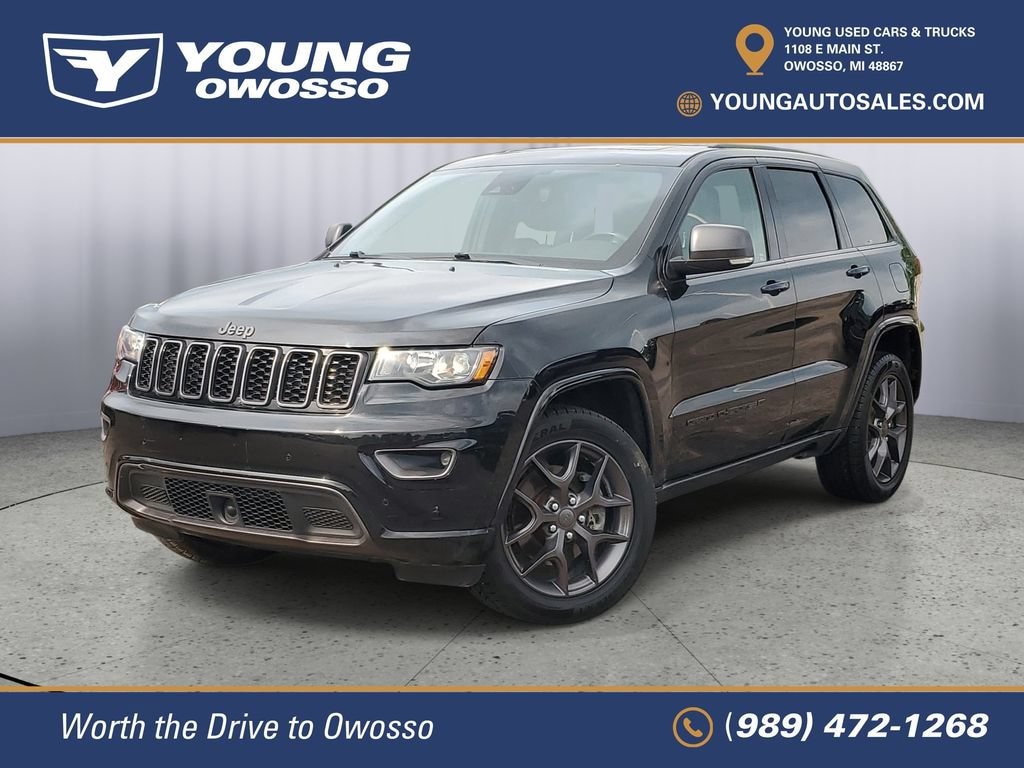 Used 2021 Jeep Grand Cherokee 80th Anniversary 4x4 SUV
