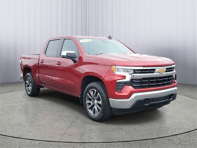 Used 2022 Chevrolet Silverado 1500 LT with VIN 3GCPDDEK6NG511736 for sale in Owosso, MI