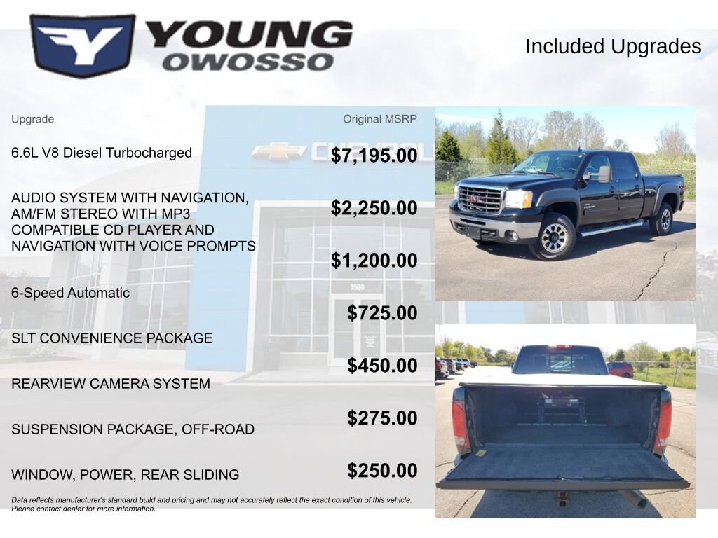Used 2010 GMC Sierra 2500 HD SLT Truck