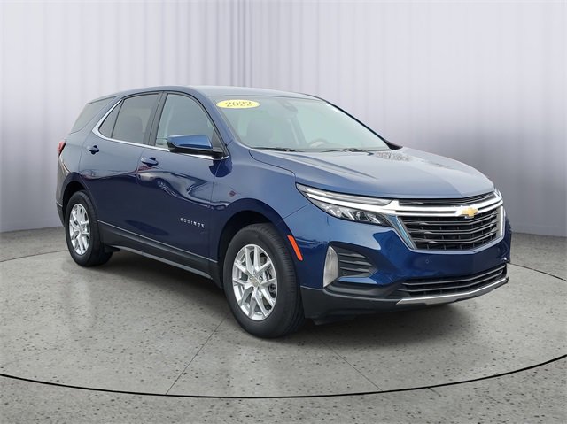Used 2022 Chevrolet Equinox LT with VIN 3GNAXKEV7NL231883 for sale in Owosso, MI