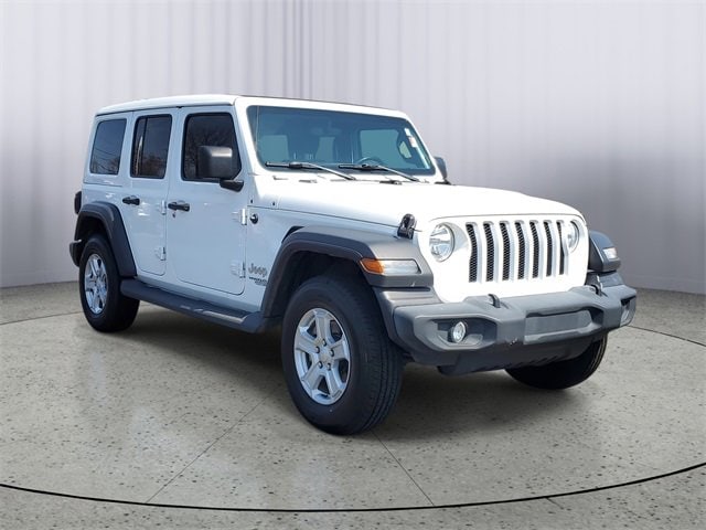 Used 2021 Jeep Wrangler Unlimited Sport S with VIN 1C4HJXDN4MW511809 for sale in Owosso, MI